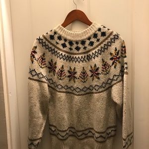 Nordic style sweater